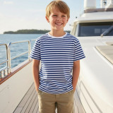 Детска моряшка тениска с къс ръкав