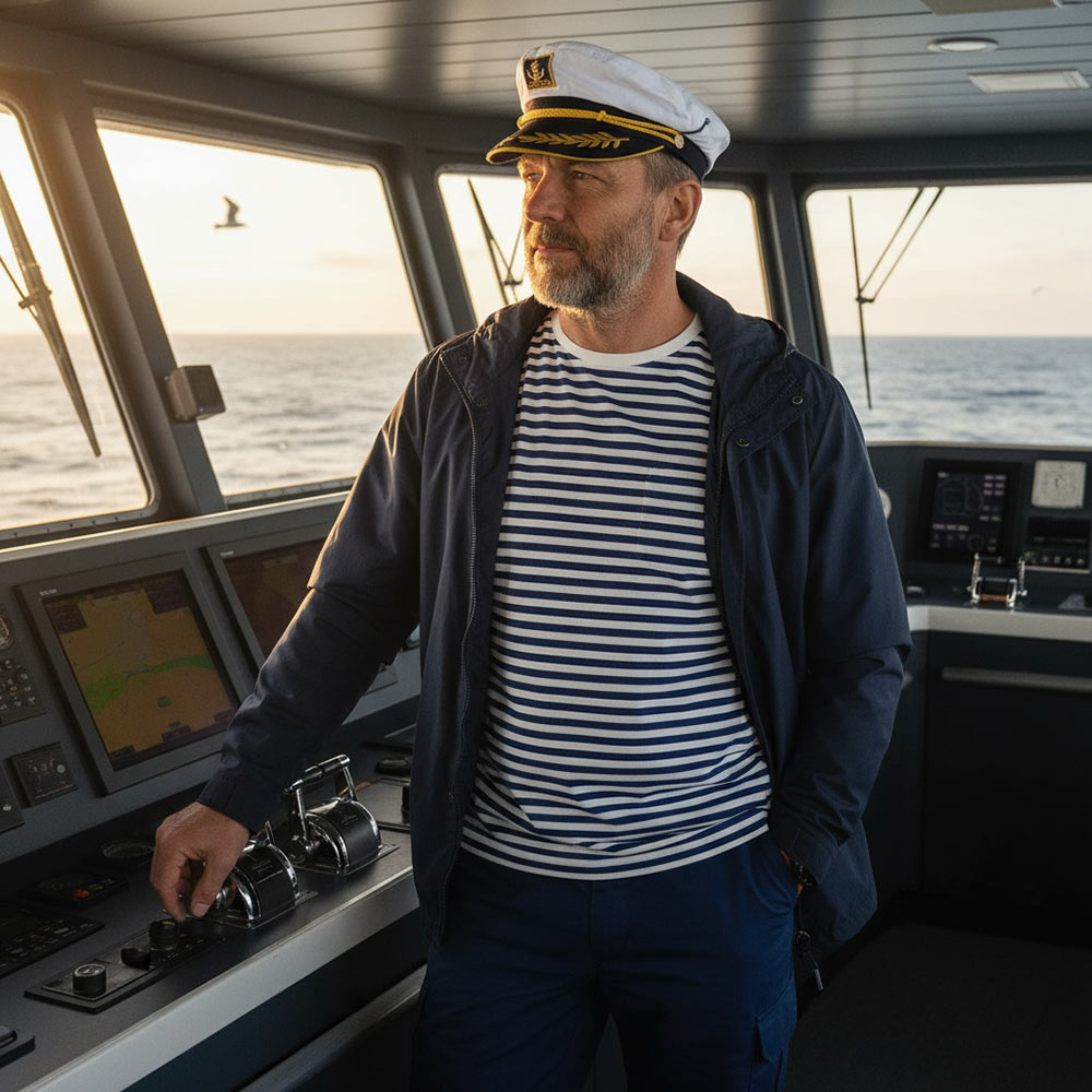 Моряшка блуза с Дълъг ръкав