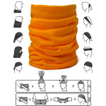 Оранжев бъф/шал 12 в 1