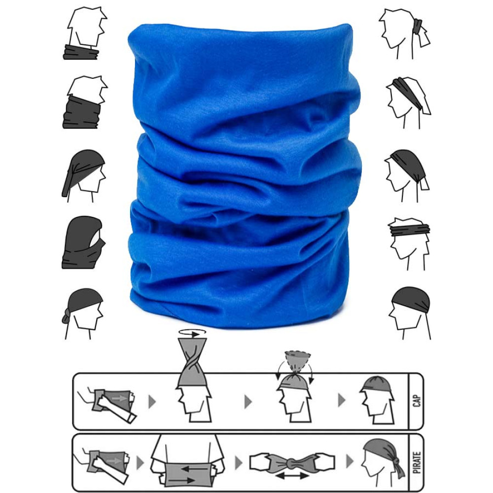 Син  бъф/шал 12 в 1