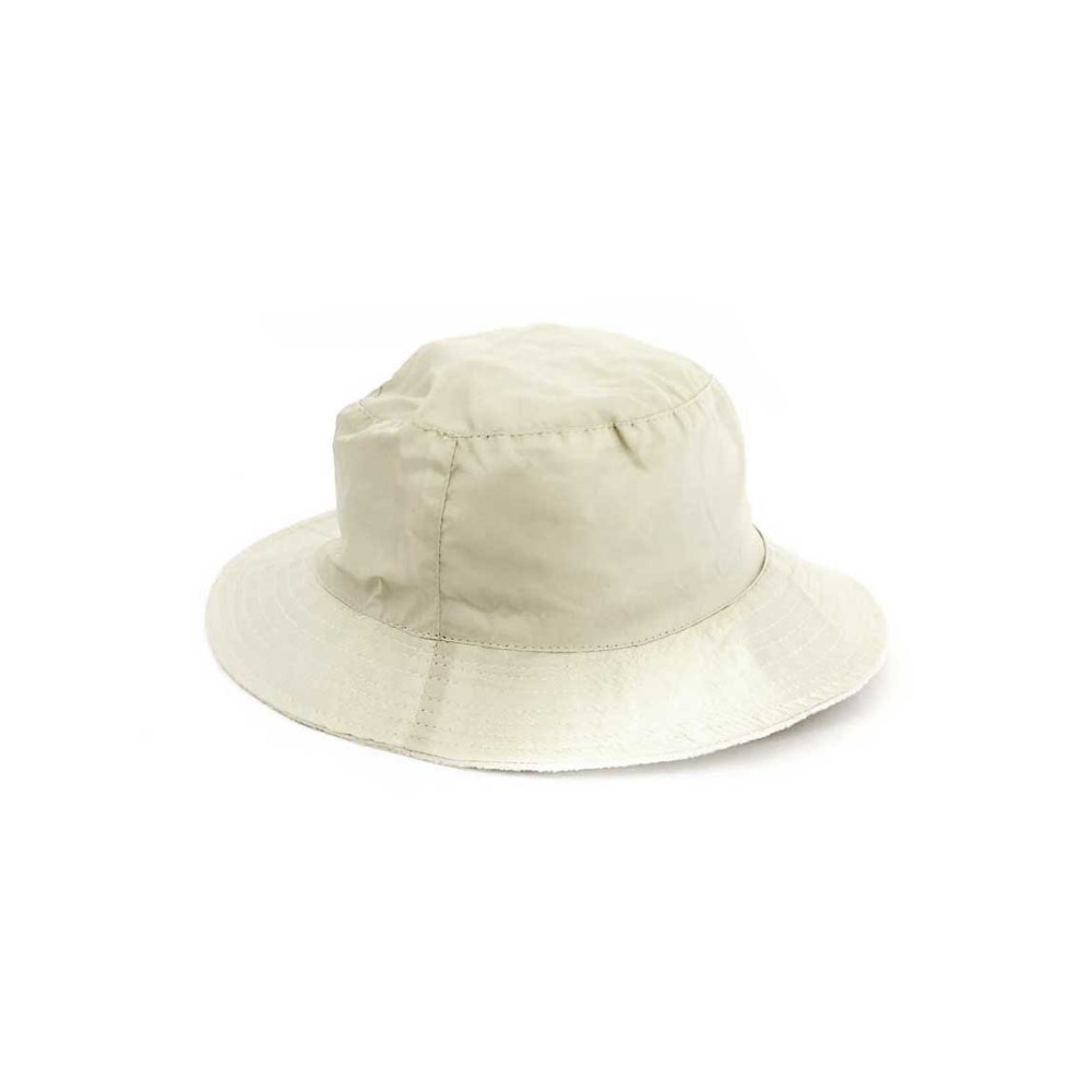 Двулицева рибарска бежова топла шапка с полар