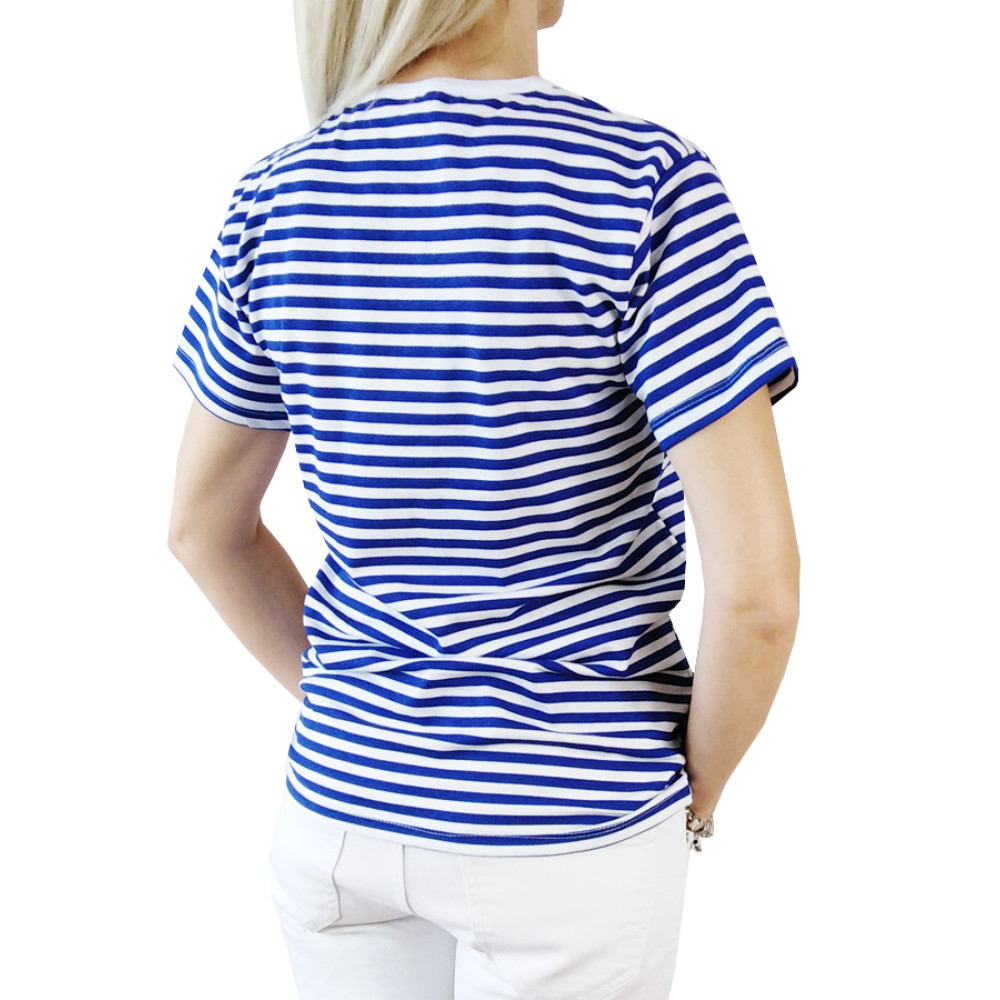 Дамска Моряшка тениска с къс ръкав