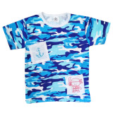 Детска камо тениска с къс ръкав