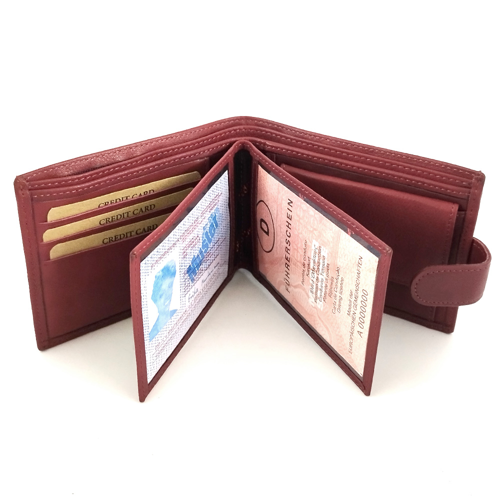 Портфейл от Естествена Кожа 741-8