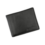 Портфейл от Естествена Кожа BLUE BURRY 042 в черно