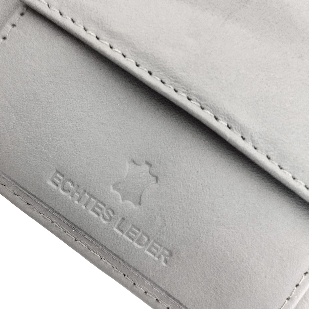 Светло сив портфейл