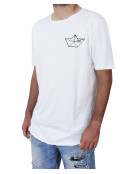 Бяла тениска с Лодка - Long