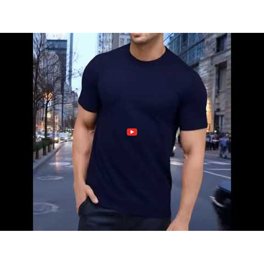 Тъмно синя тениска